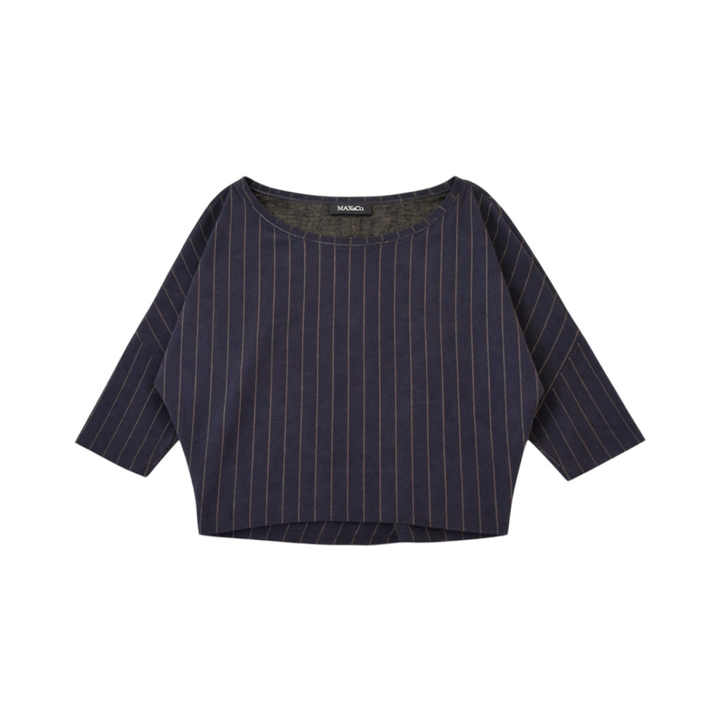 Max&co stripe off shoulder top