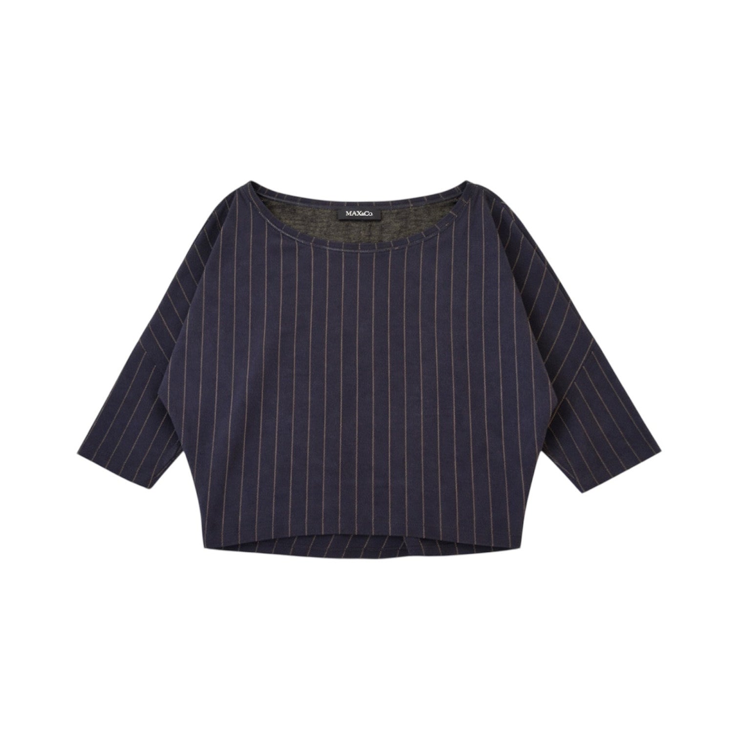 Max&co stripe off shoulder top