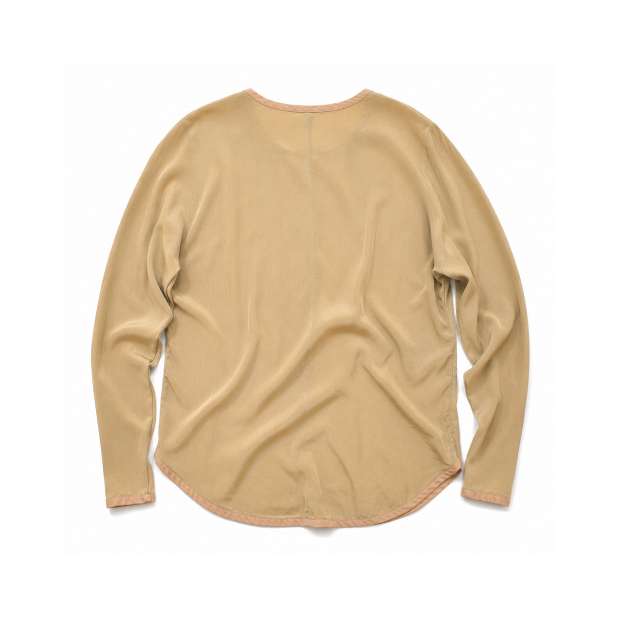 Givenchy khaki silk tops