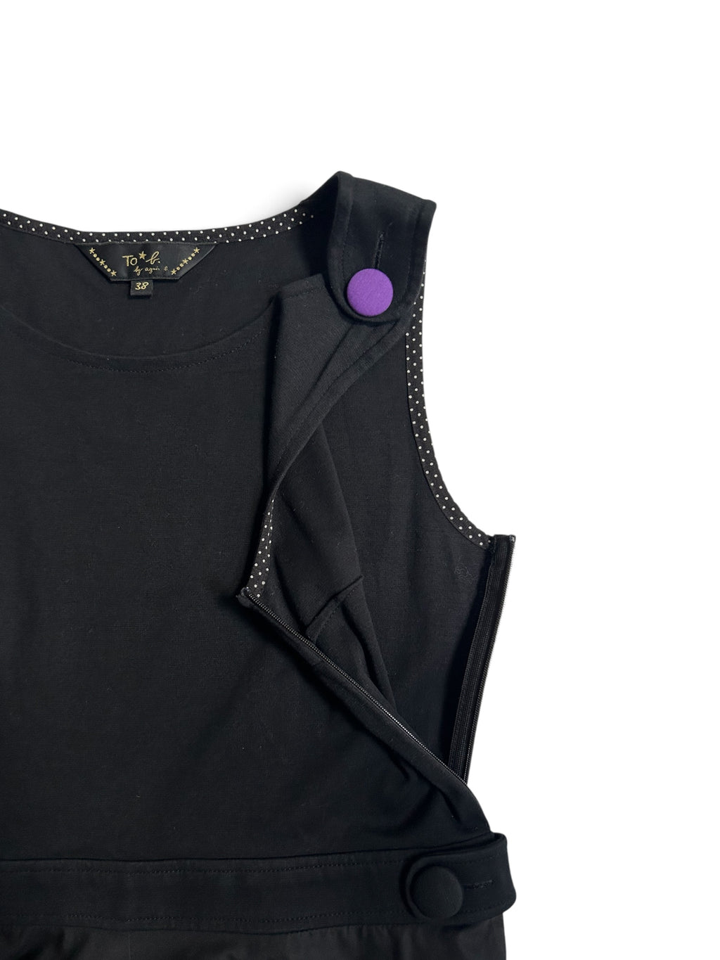 angnes b. purple line dress