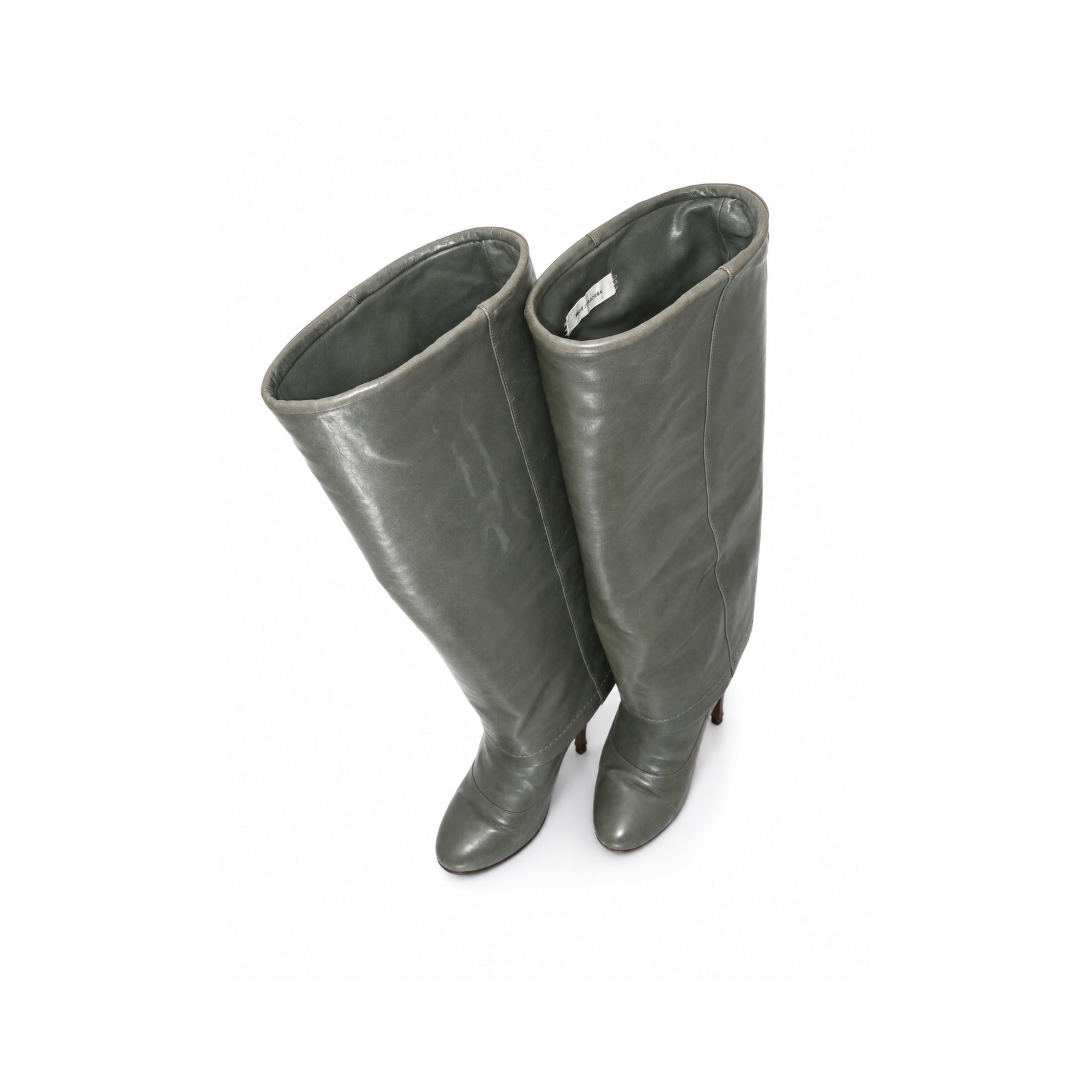 Marc Jacobs green boots
