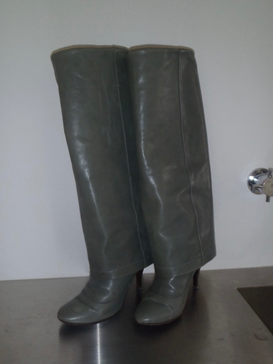 Marc Jacobs green boots