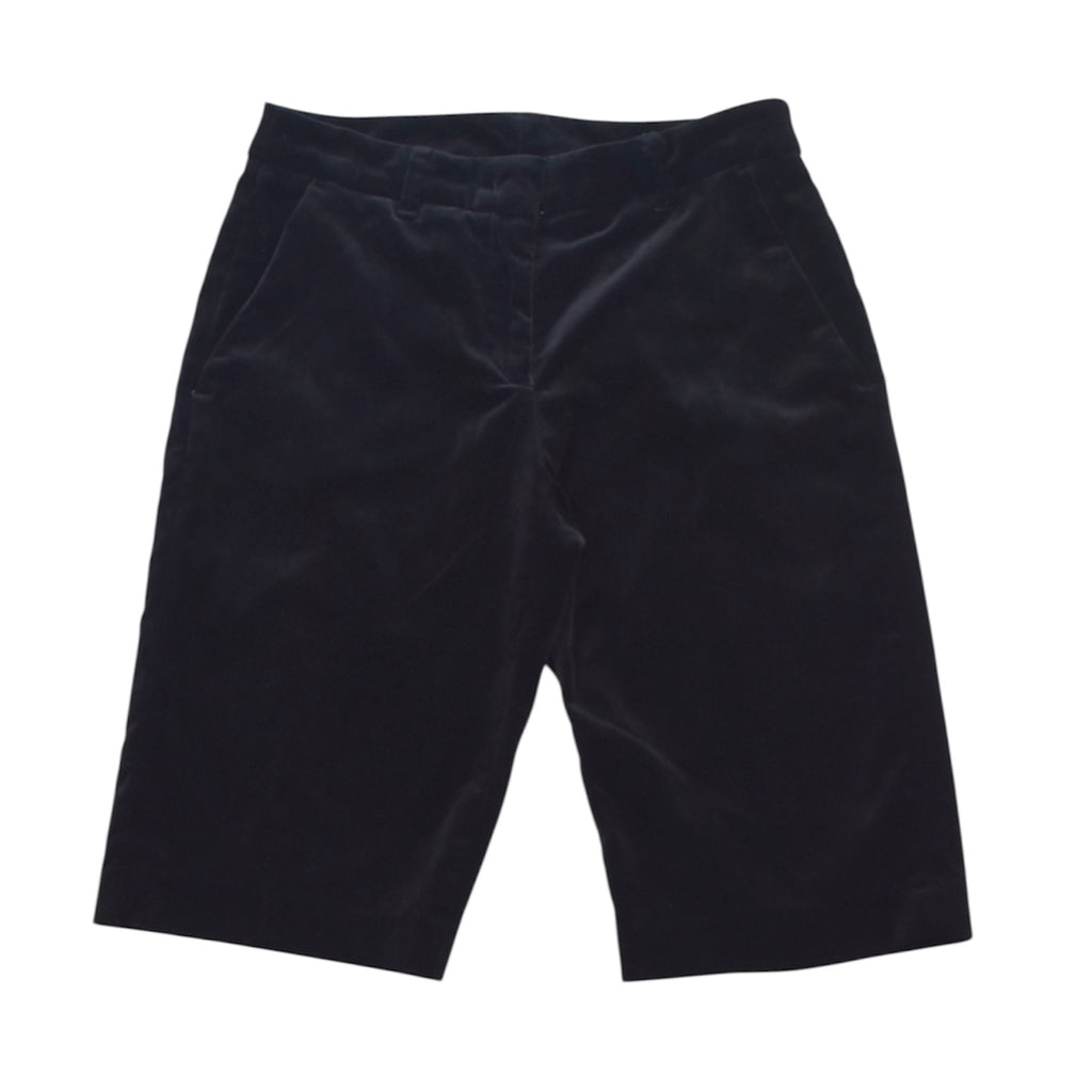 EMPORIO ARMANI velvet half pants