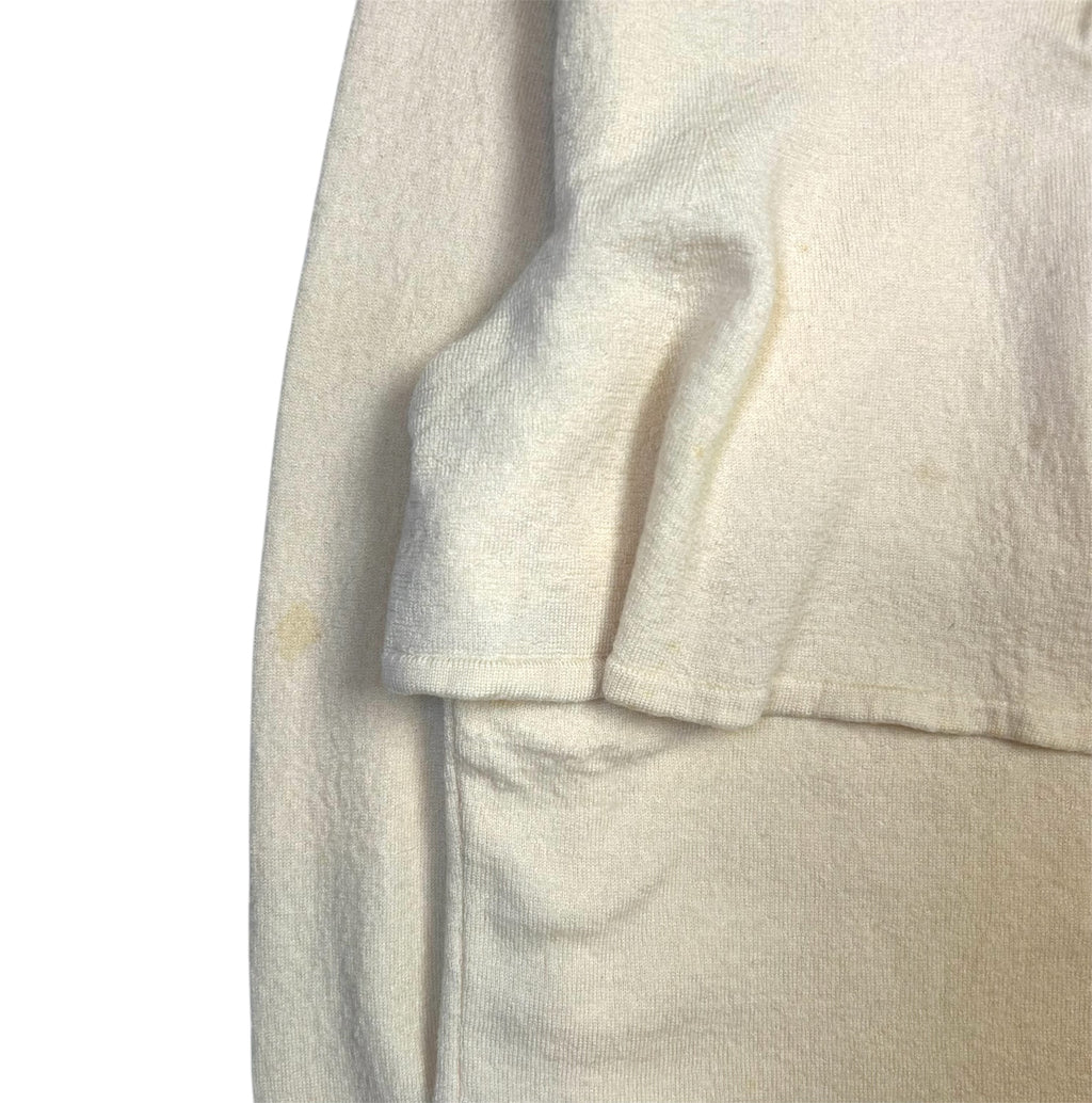 GIVENCHY cream knit top