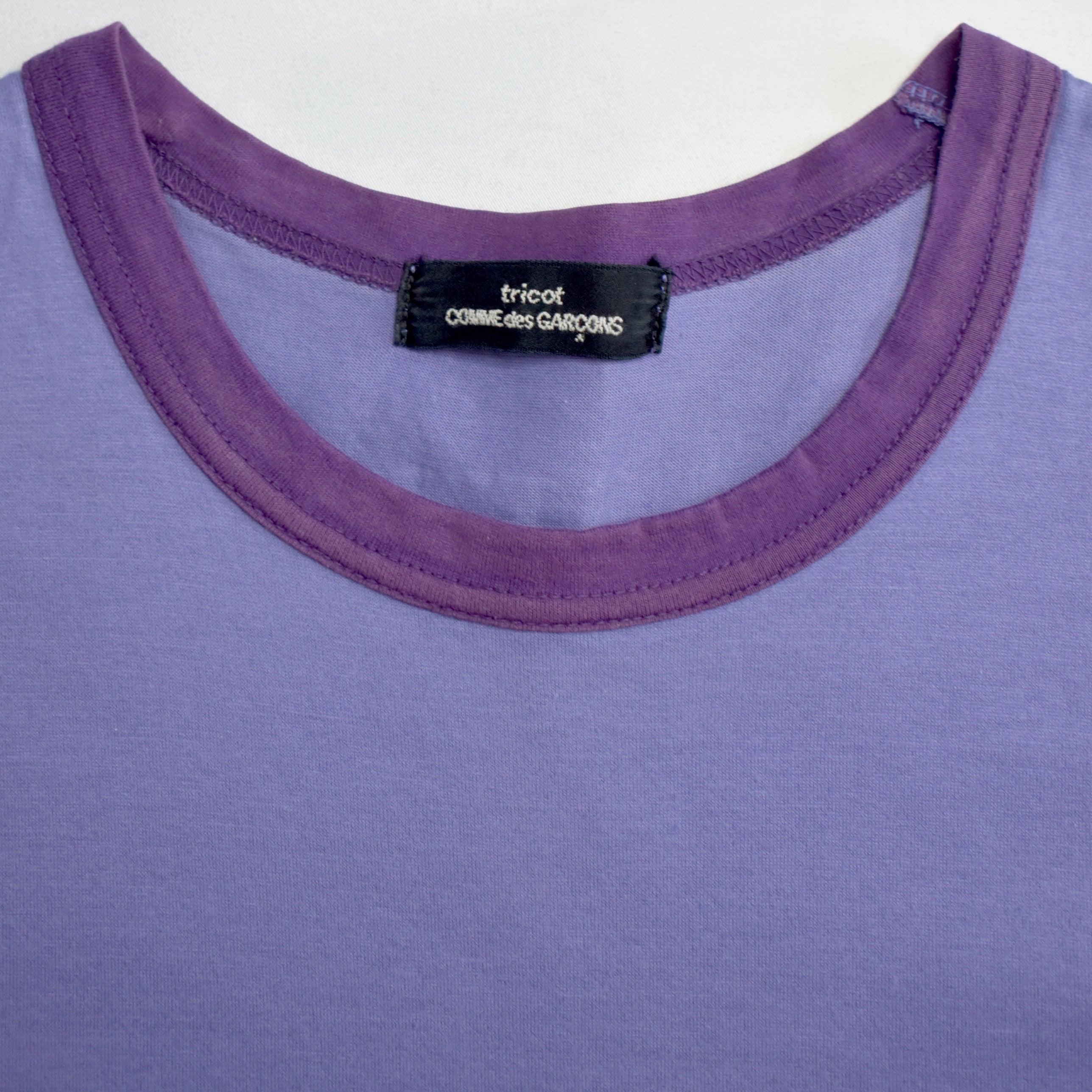 tricot COMME des GARCONS purple tank