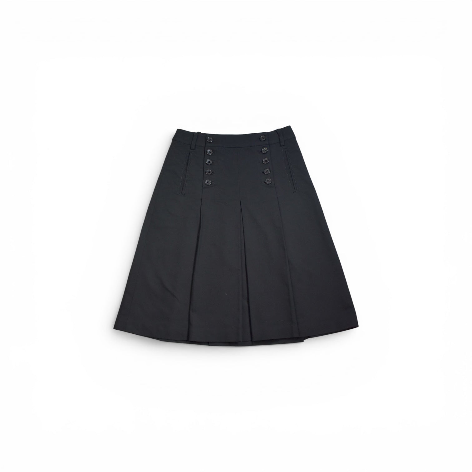 MICHAEL KORS double button black skirt
