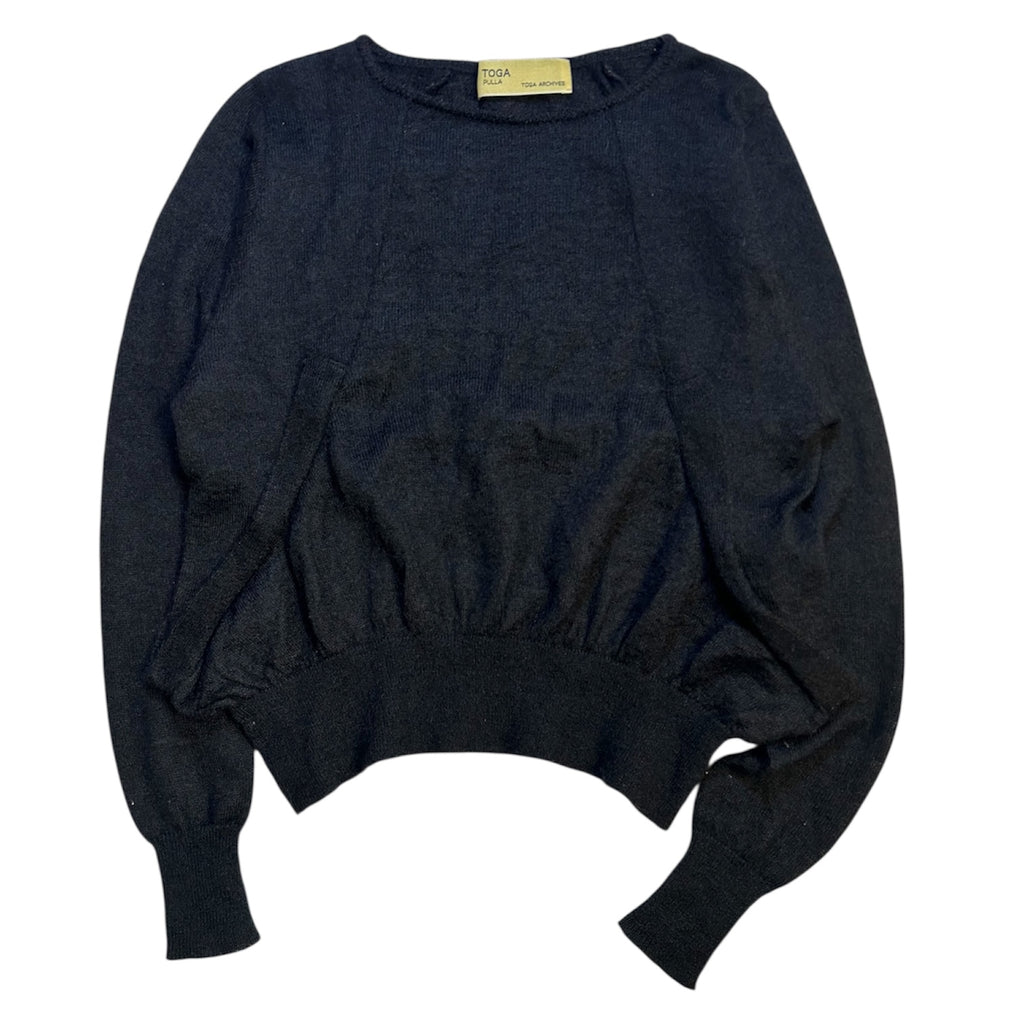 TOGA  black knit tops