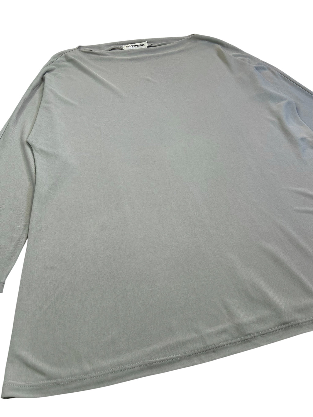 SPORT MAX  gray see-through top