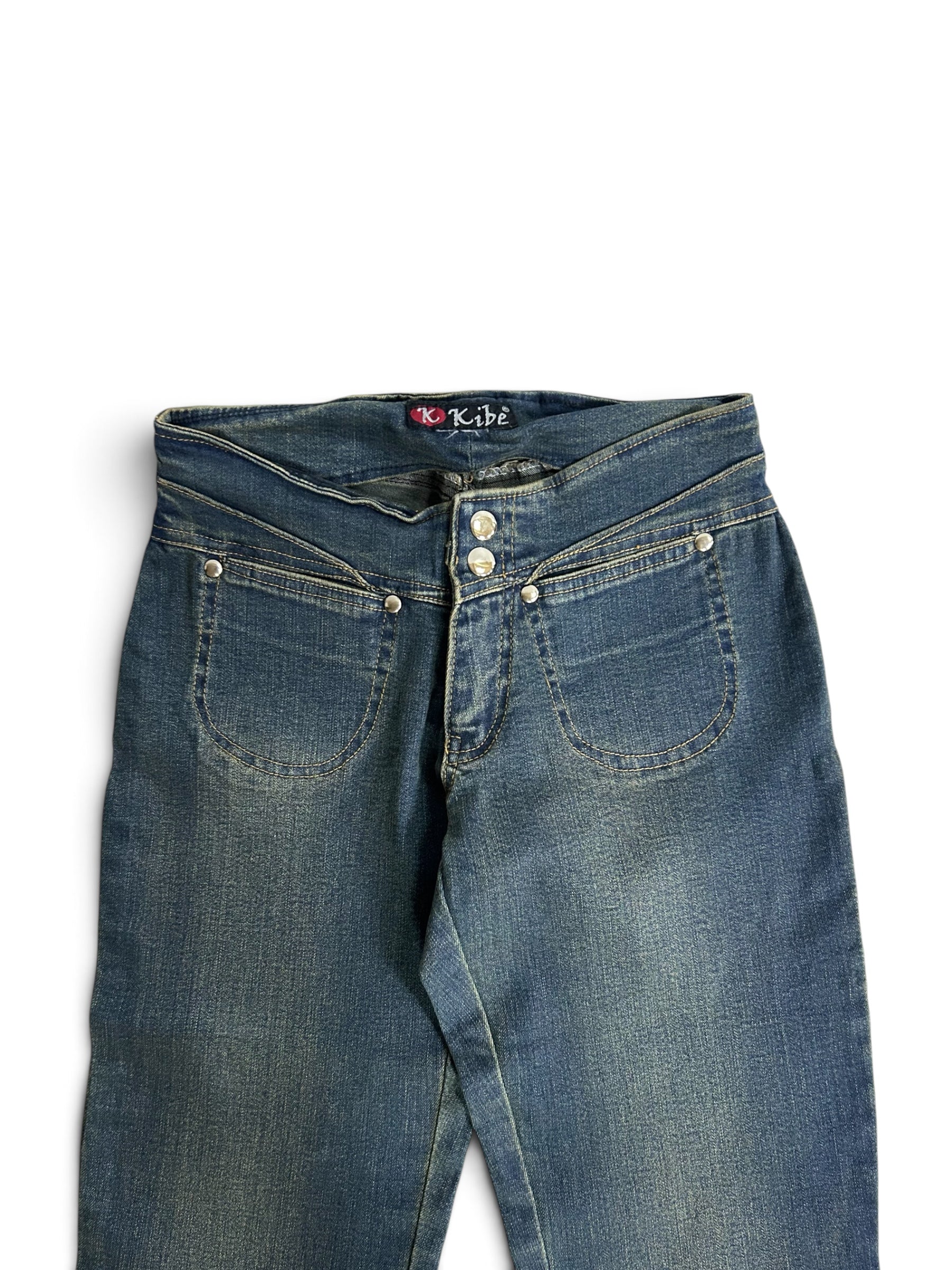 flare denim pants