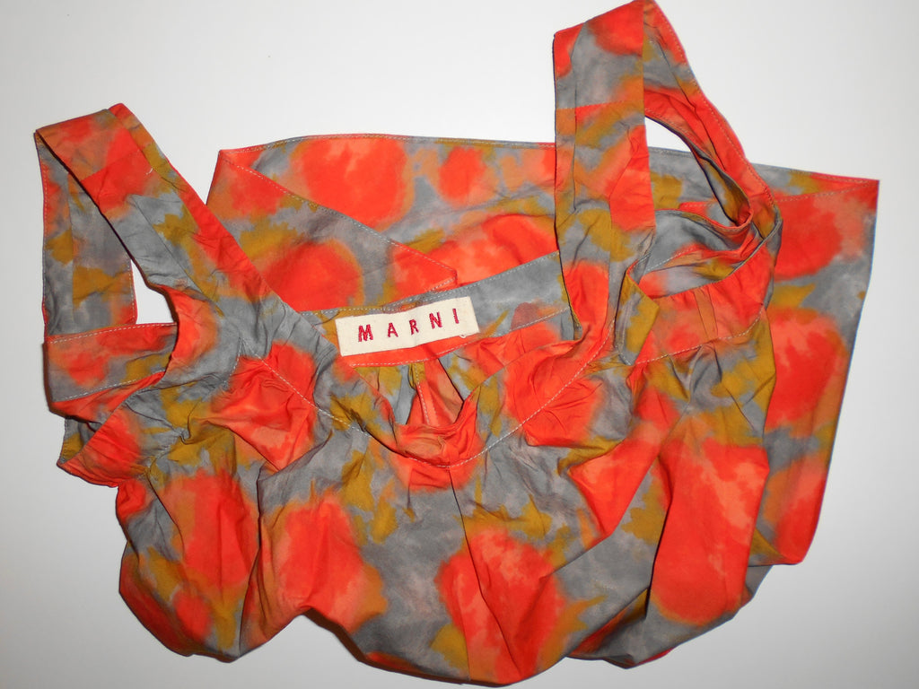 MARNI orange dyeing top