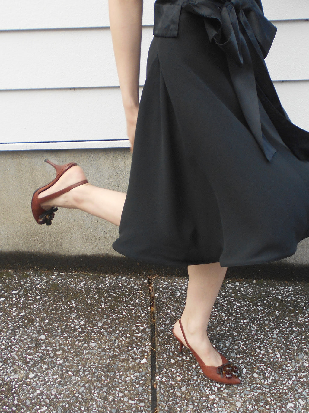 MIUMIU brown heel