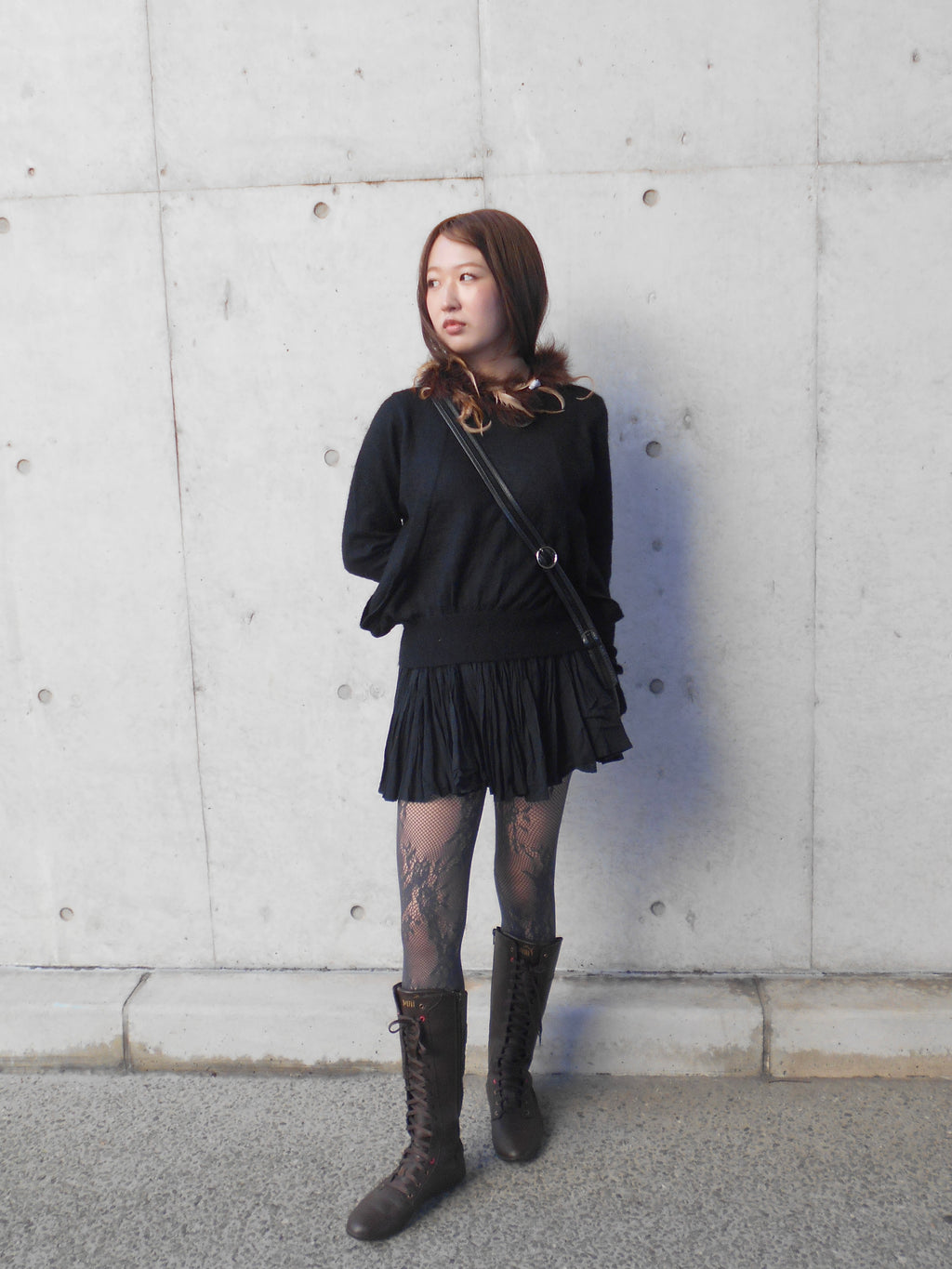 TOGA  black knit tops