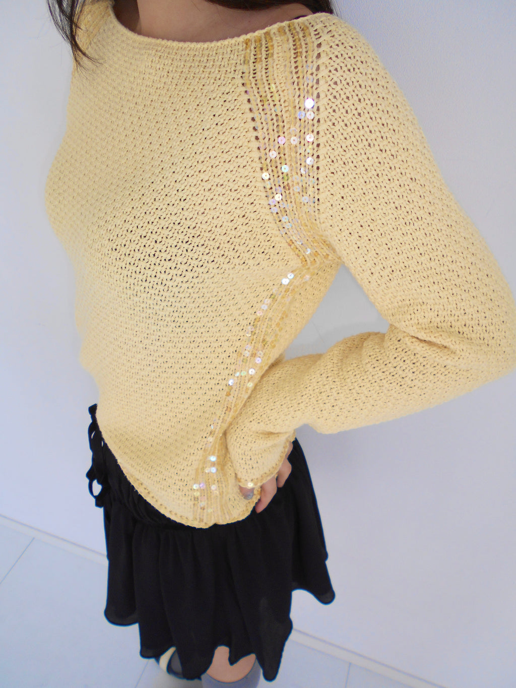 Max&co yellow kint