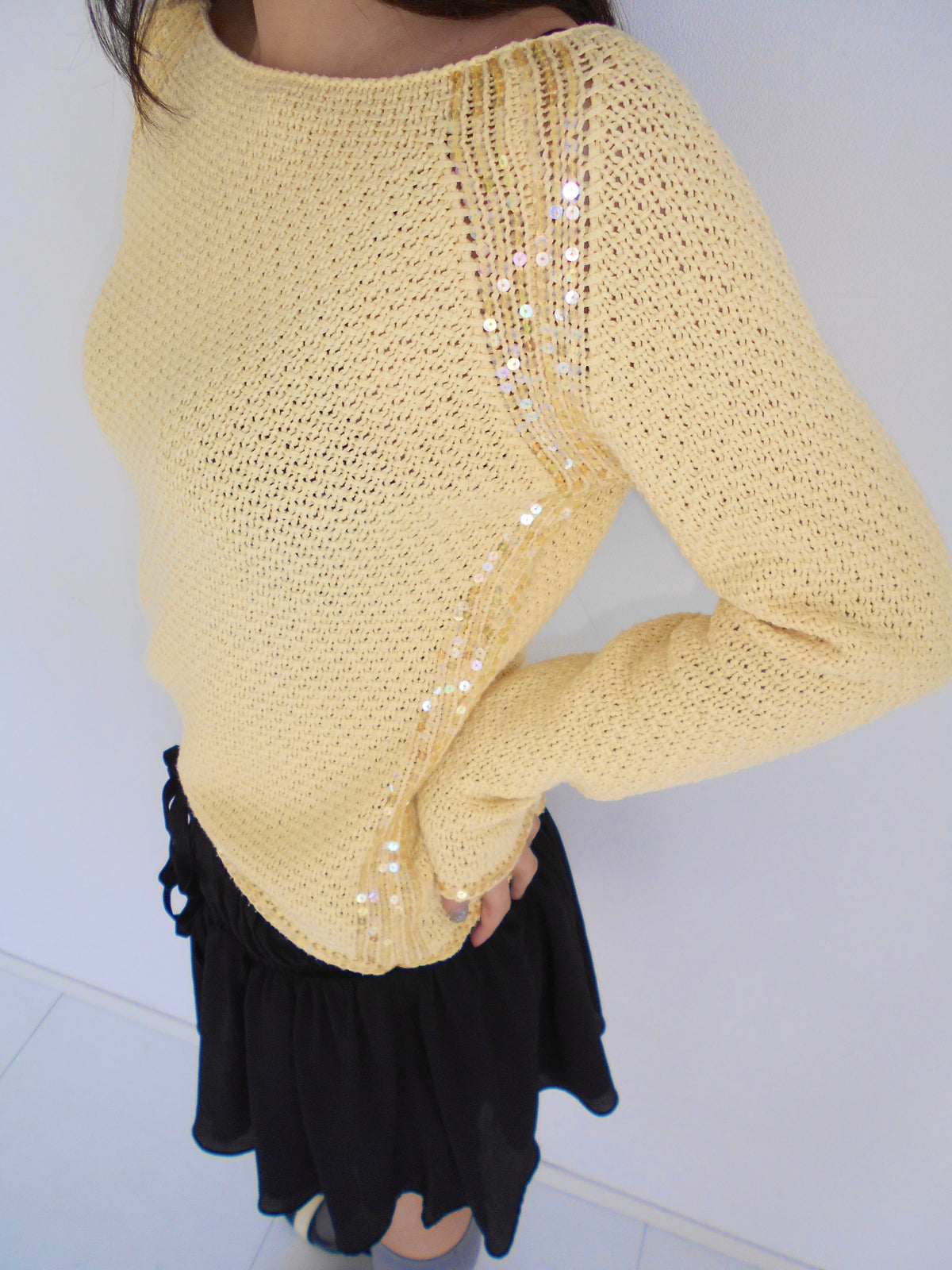 Max&co yellow kint