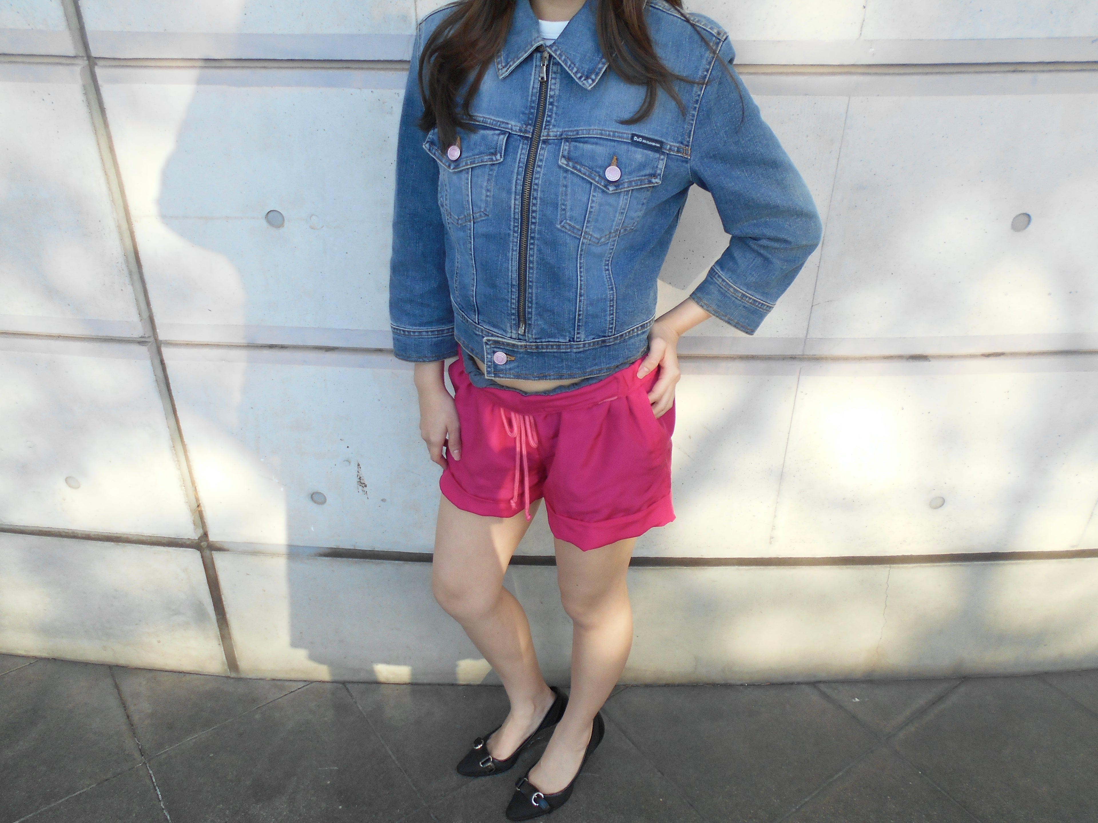 See by Chloe pink short pants