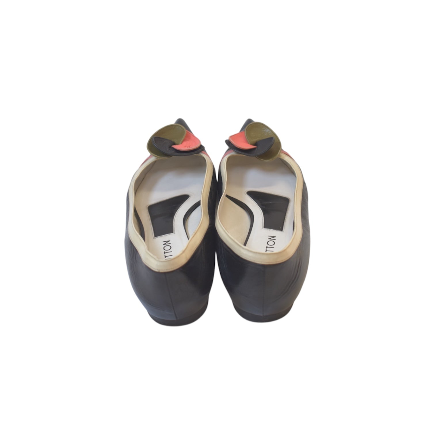 Louis Vuitton flower flat shoes
