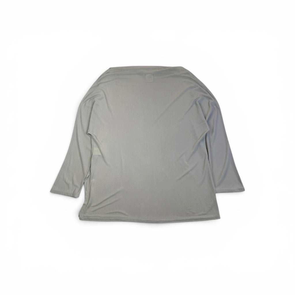 SPORT MAX  gray see-through top