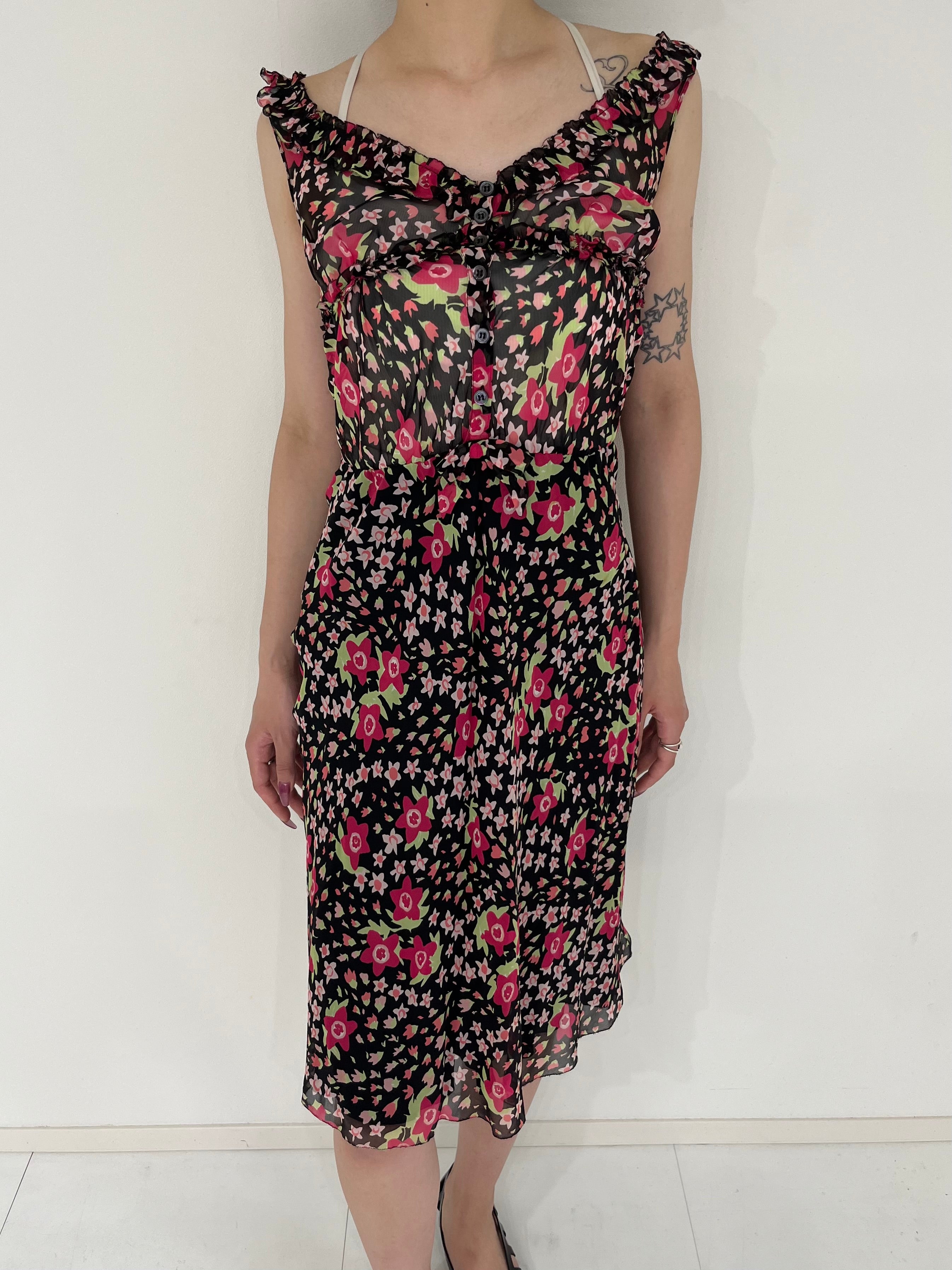 MOSCHINO flower dress