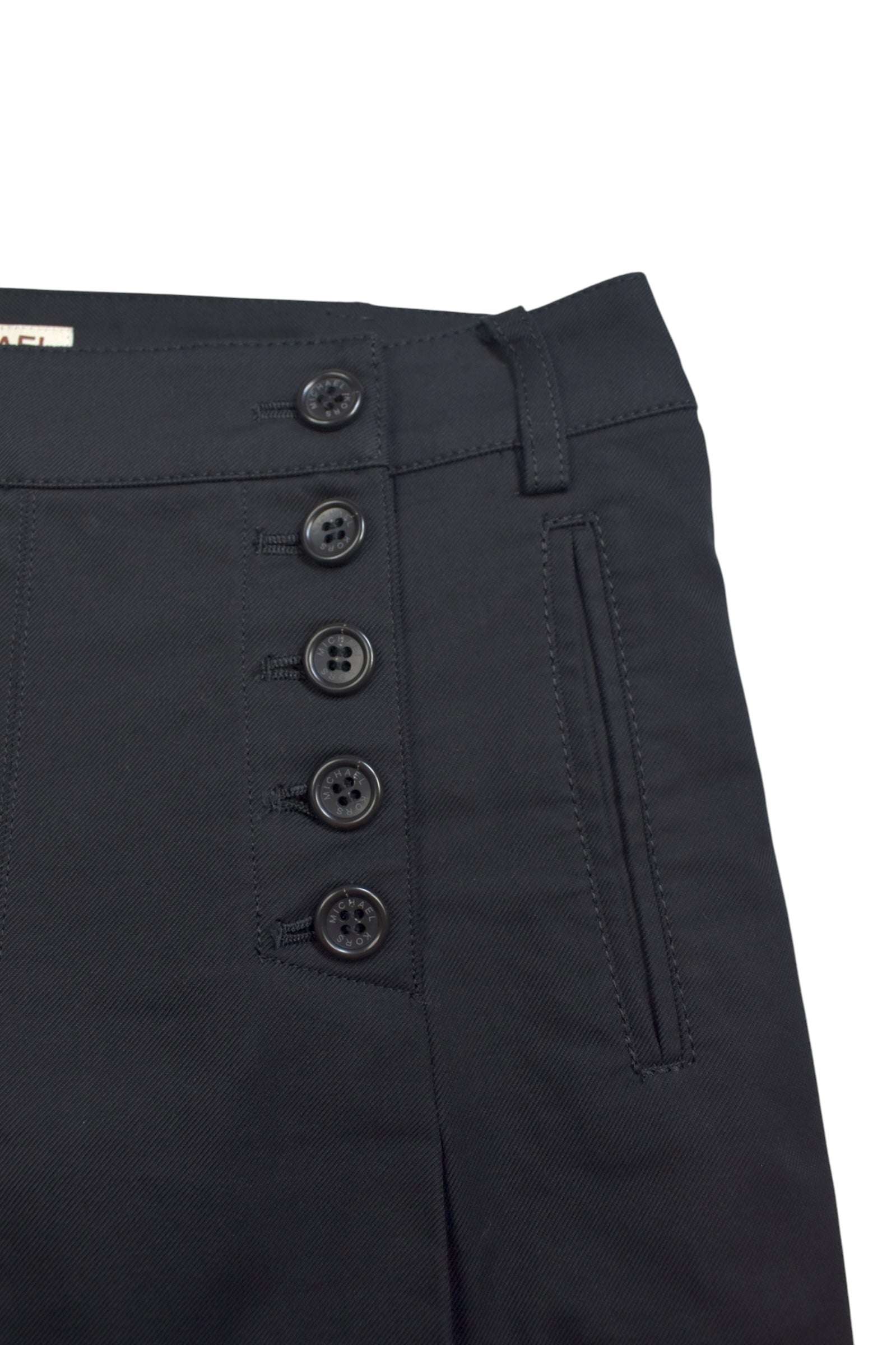 MICHAEL KORS double button black skirt
