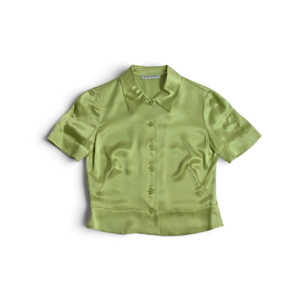 EMPORIO ARMANI green top