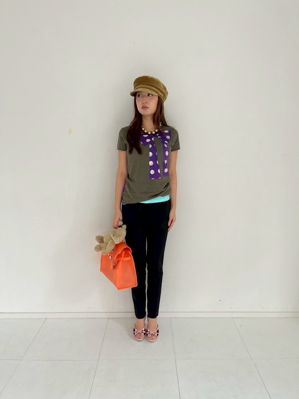MIU MIU black line pants