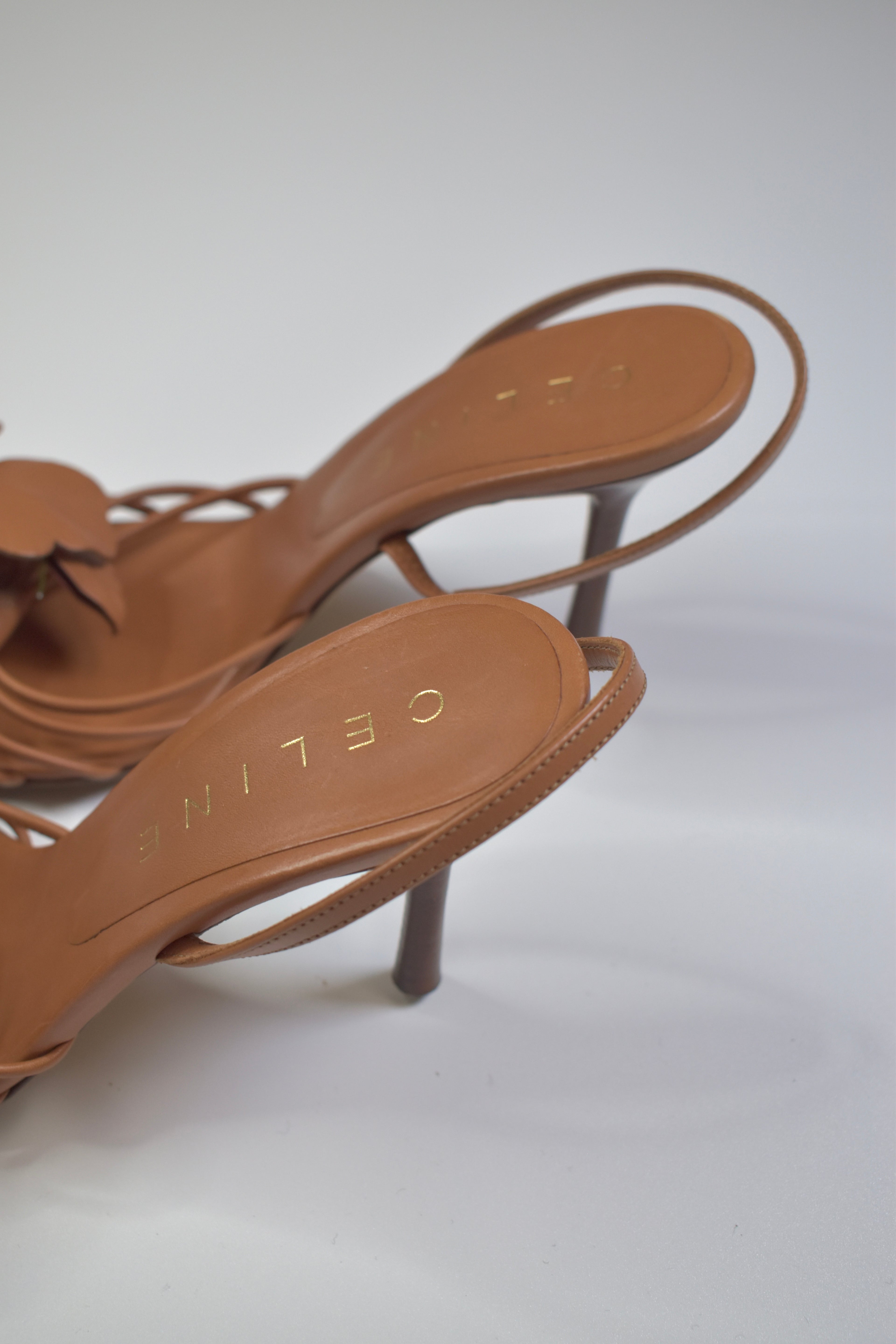 CELINE flower sandals