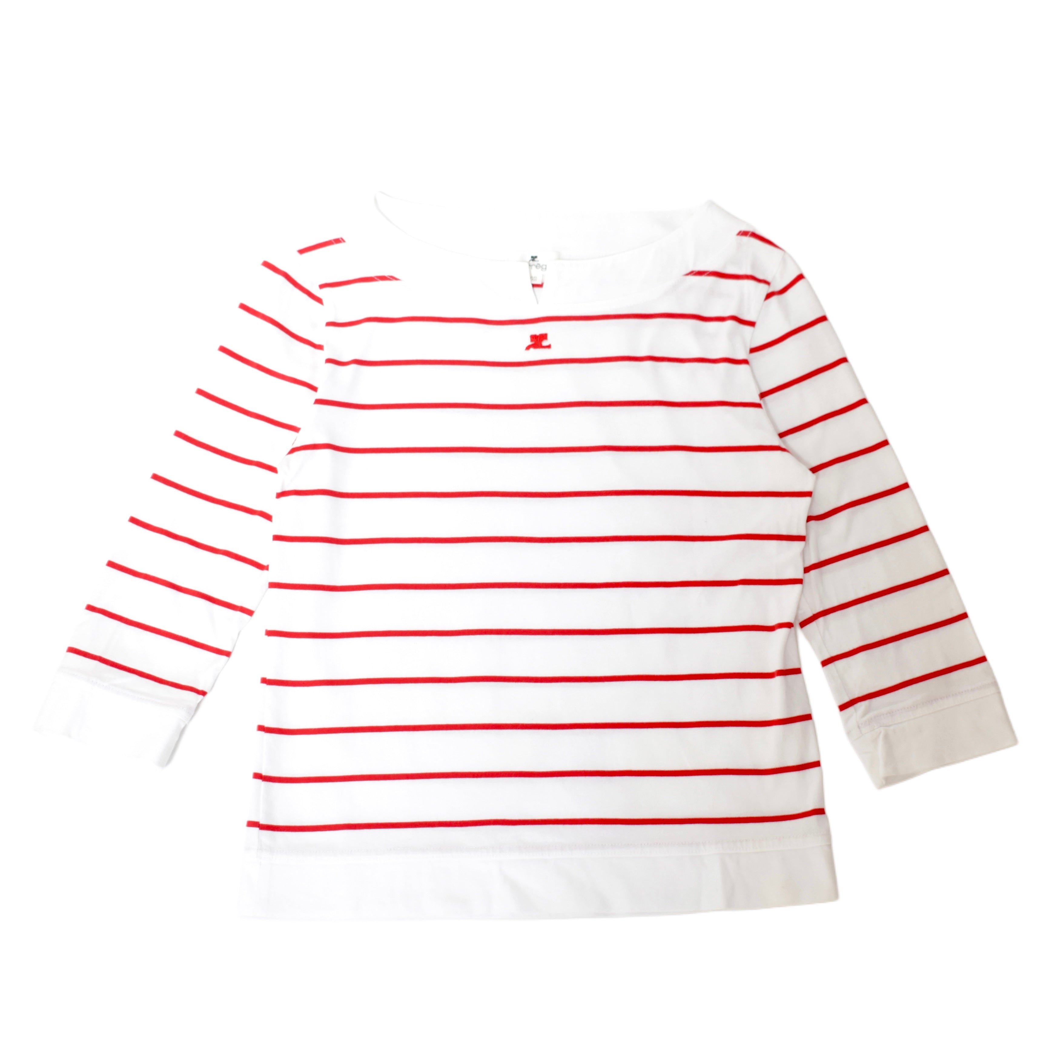 Courreges border tops