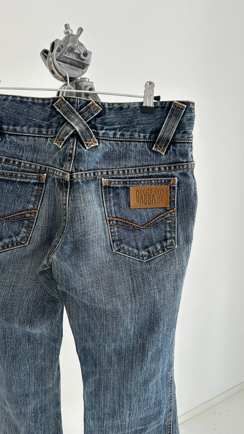 Dolce&Gabbana low waist denim pants
