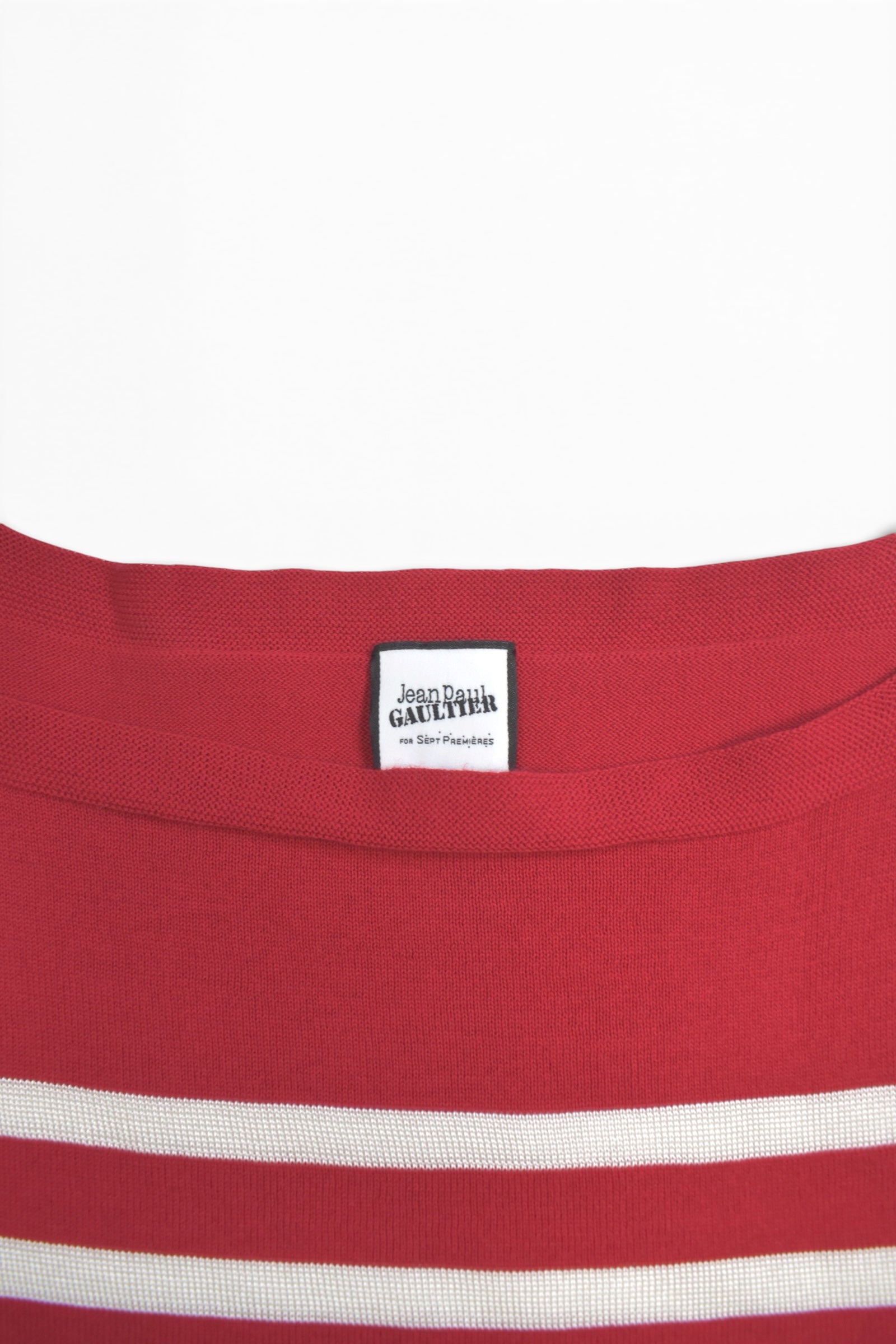 Jean-Paul Gaultier border tank top