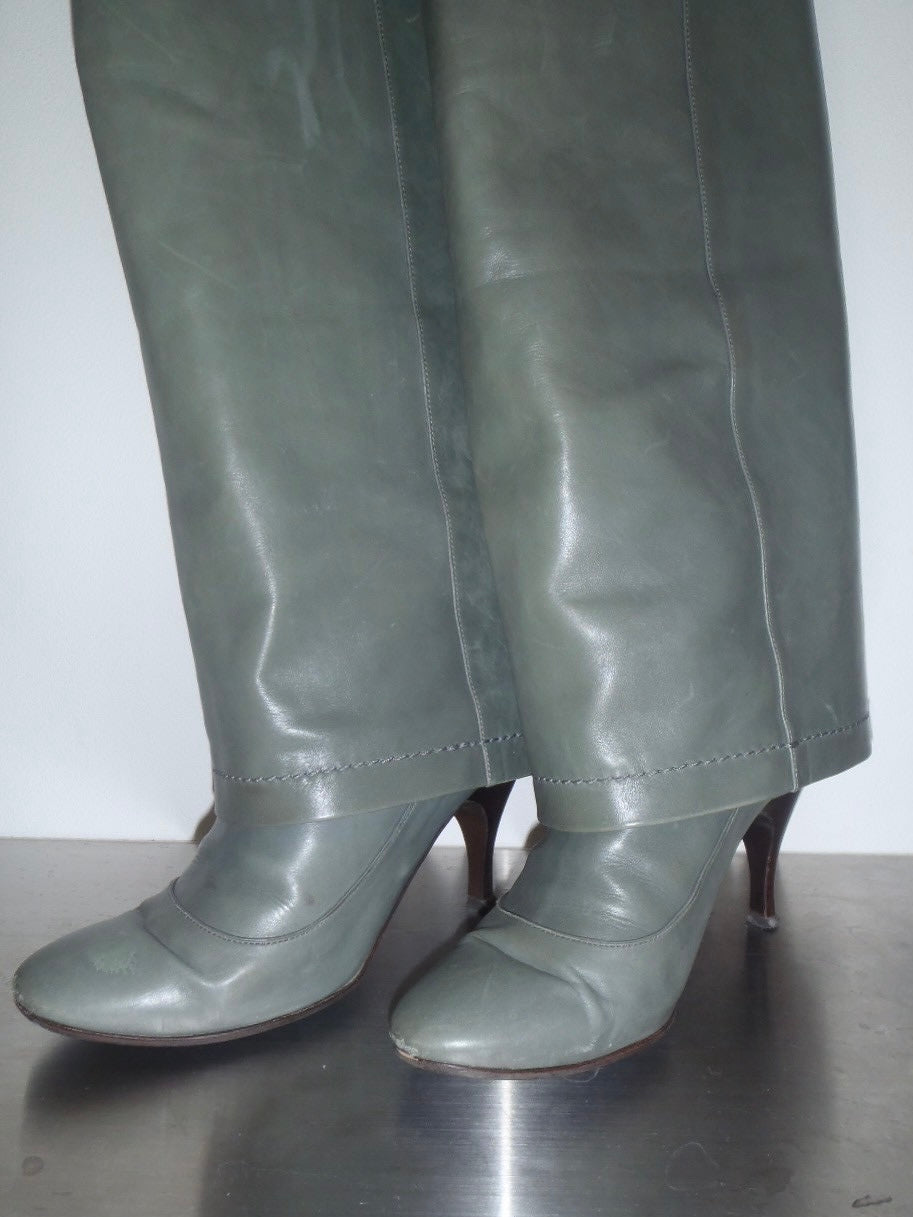 Marc Jacobs green boots