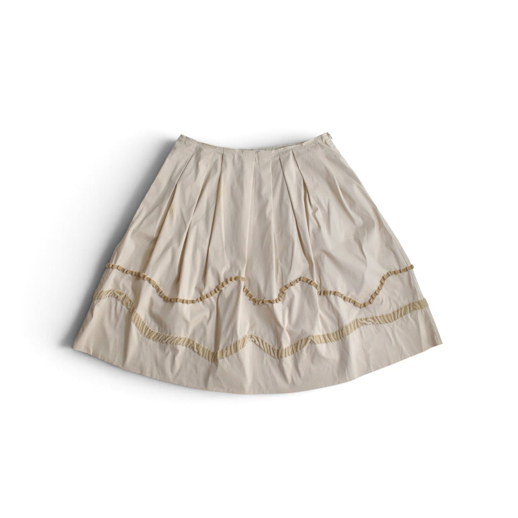 miumiu baige flare skirt