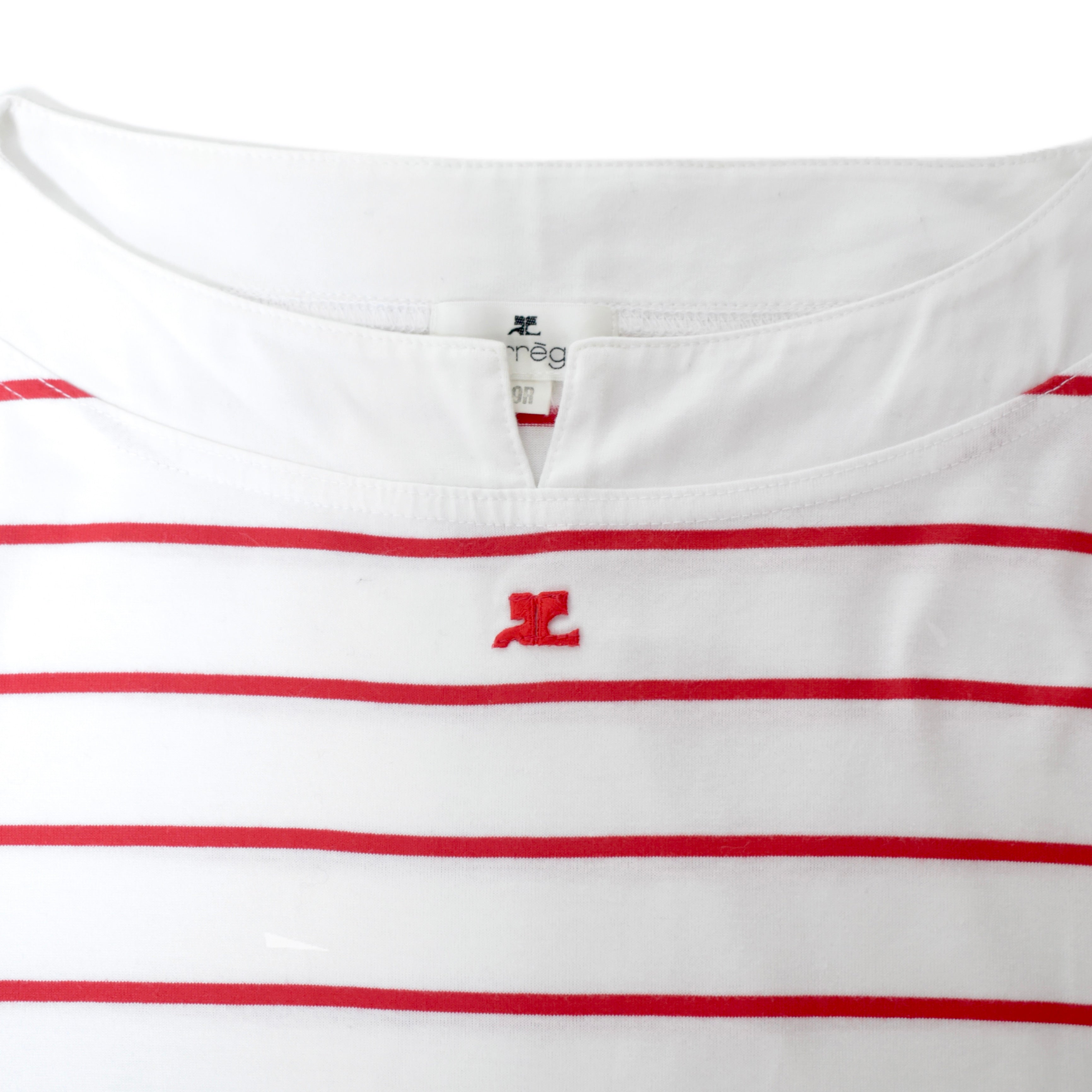 Courreges border tops