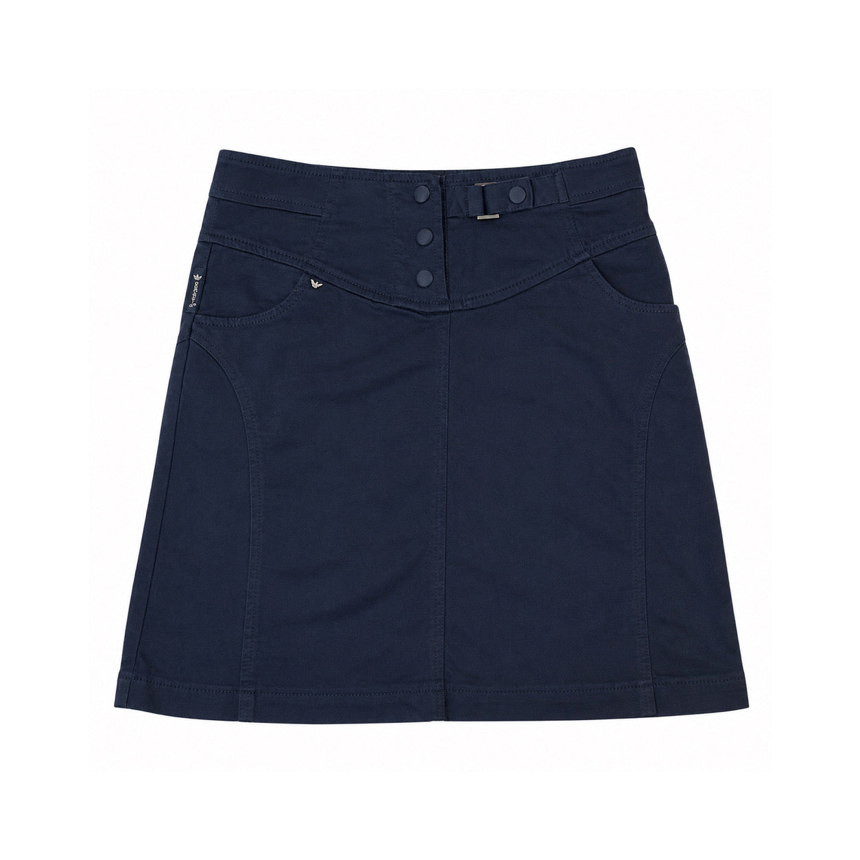 ARMANI JEANS navy box skirt