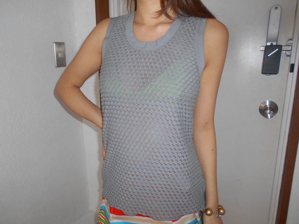 ARMANI Collezioni see-through top
