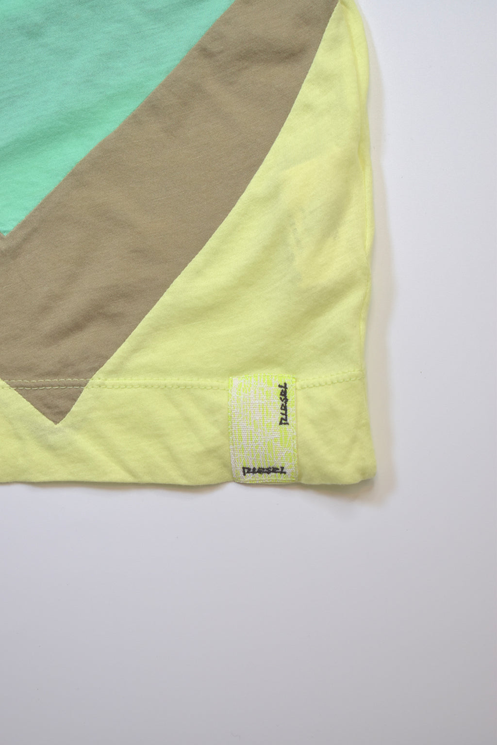 DIESEL yellow tank top