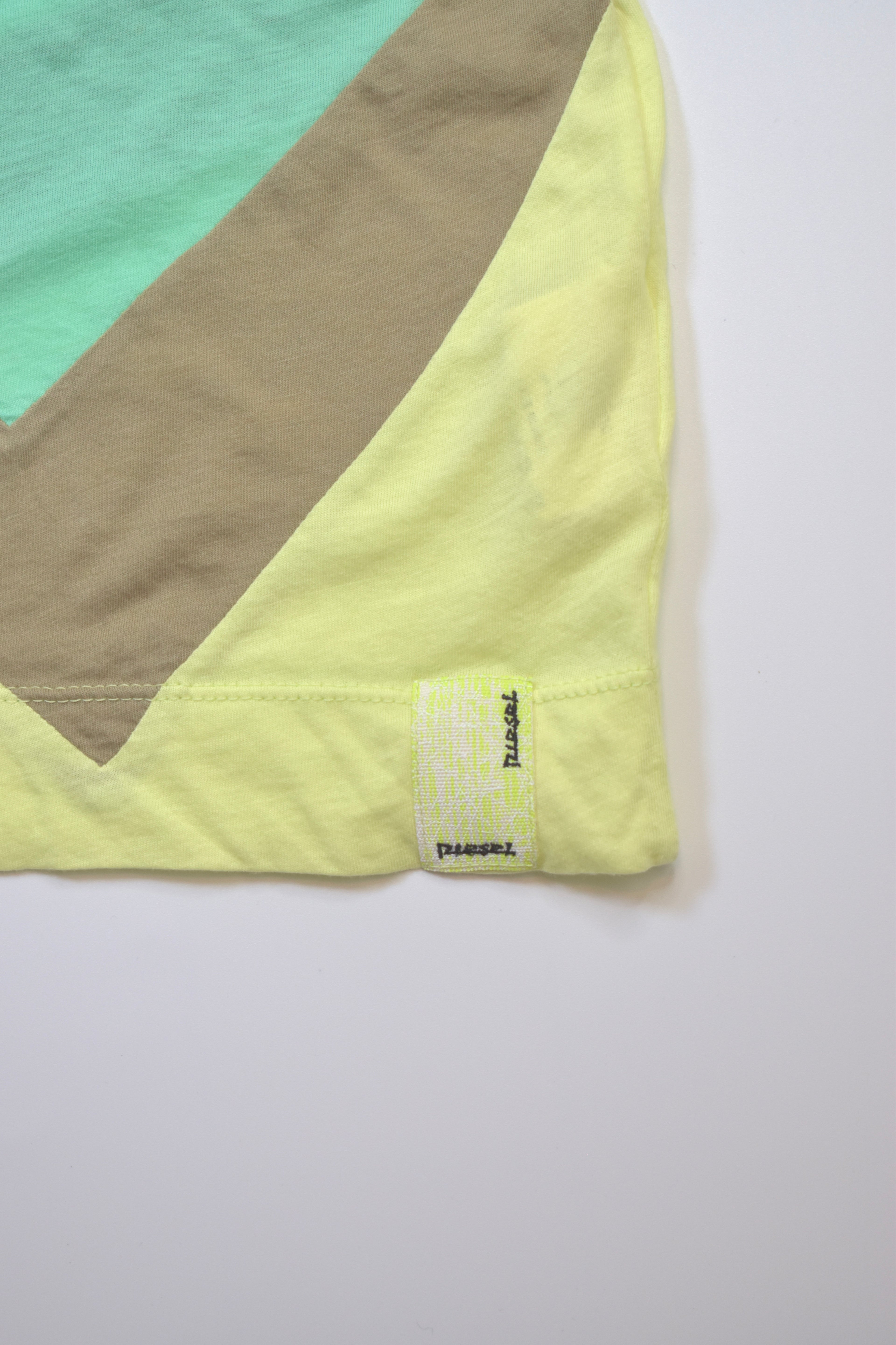 DIESEL yellow tank top