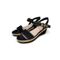 MIUMIU black strap shoes
