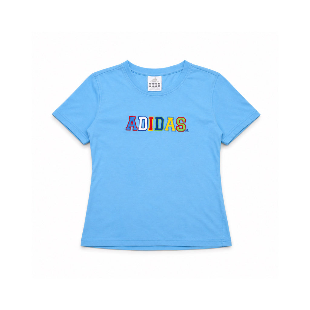adidas logo tee