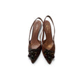 MIUMIU brown heel