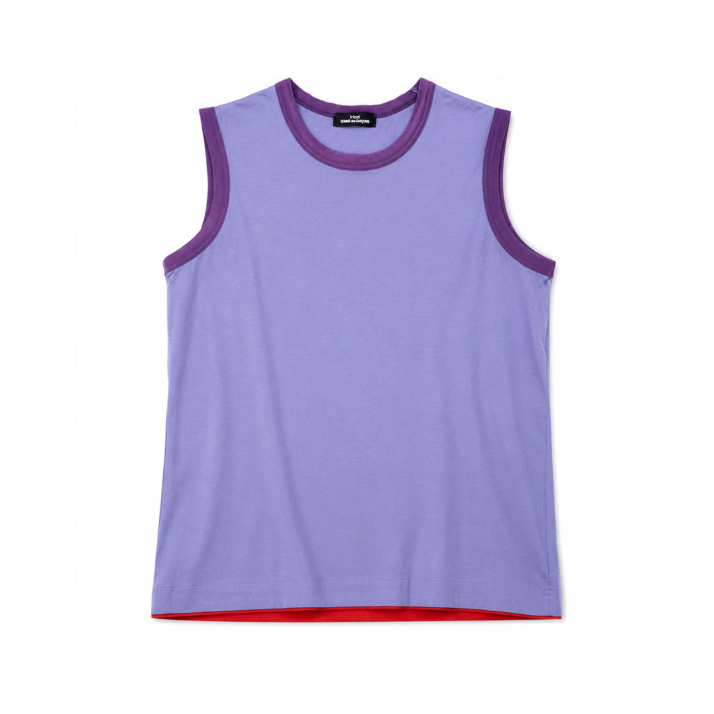 tricot COMME des GARCONS purple tank