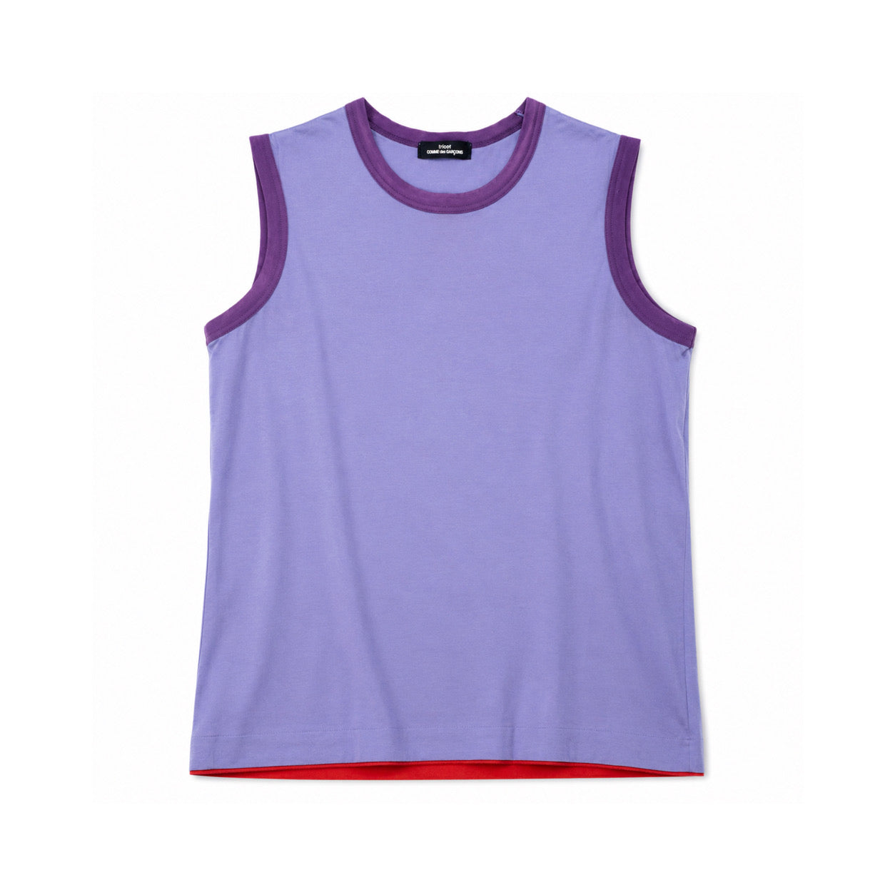 tricot COMME des GARCONS purple tank