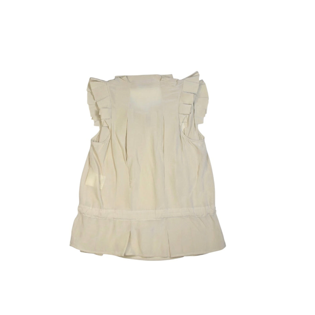 See by chloe silk frill top