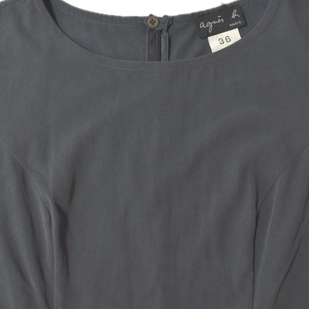 agnes b. s/s gray dress