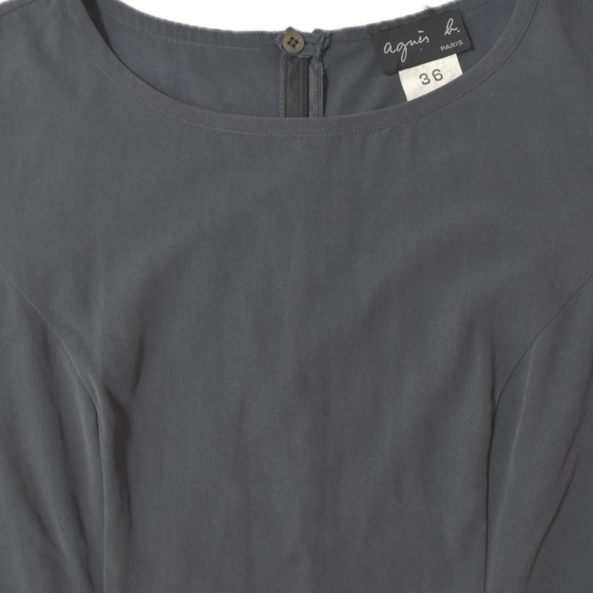 agnes b. s/s gray dress