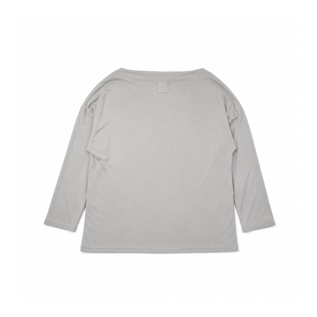 SPORT MAX  gray see-through top