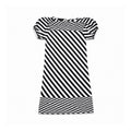 FENDI  S/S stripe dress
