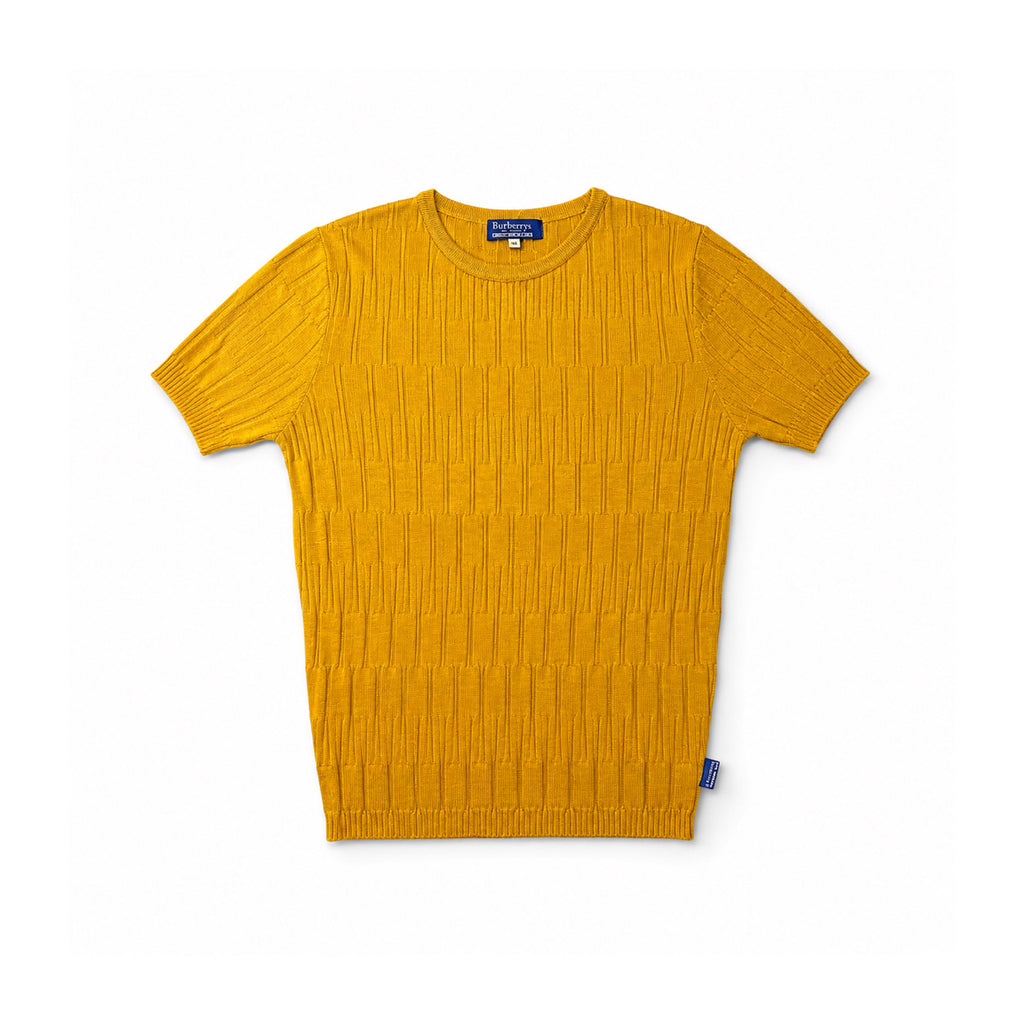 Burberry yellow S/S kint tops