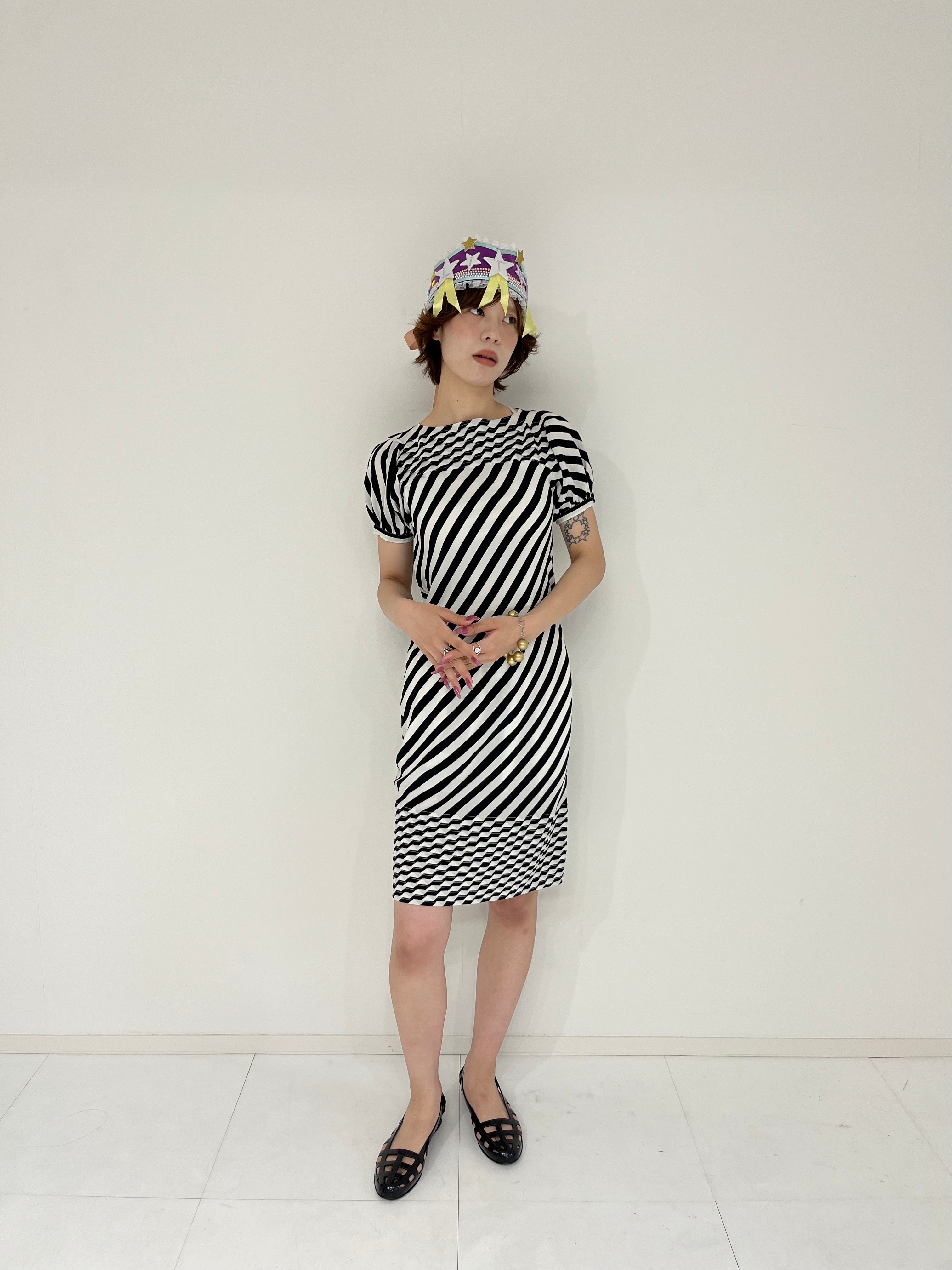 FENDI  S/S stripe dress