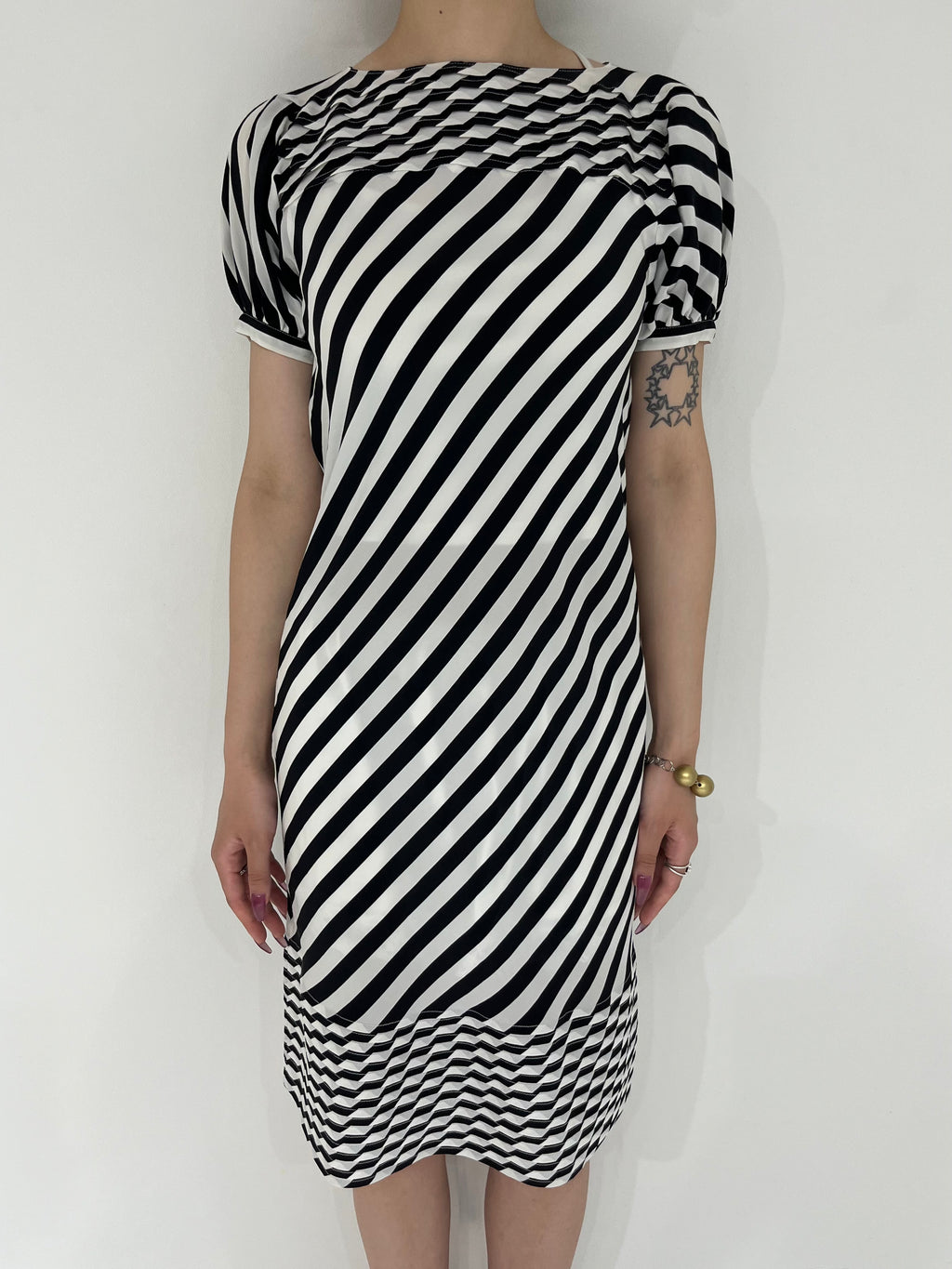 FENDI  S/S stripe dress