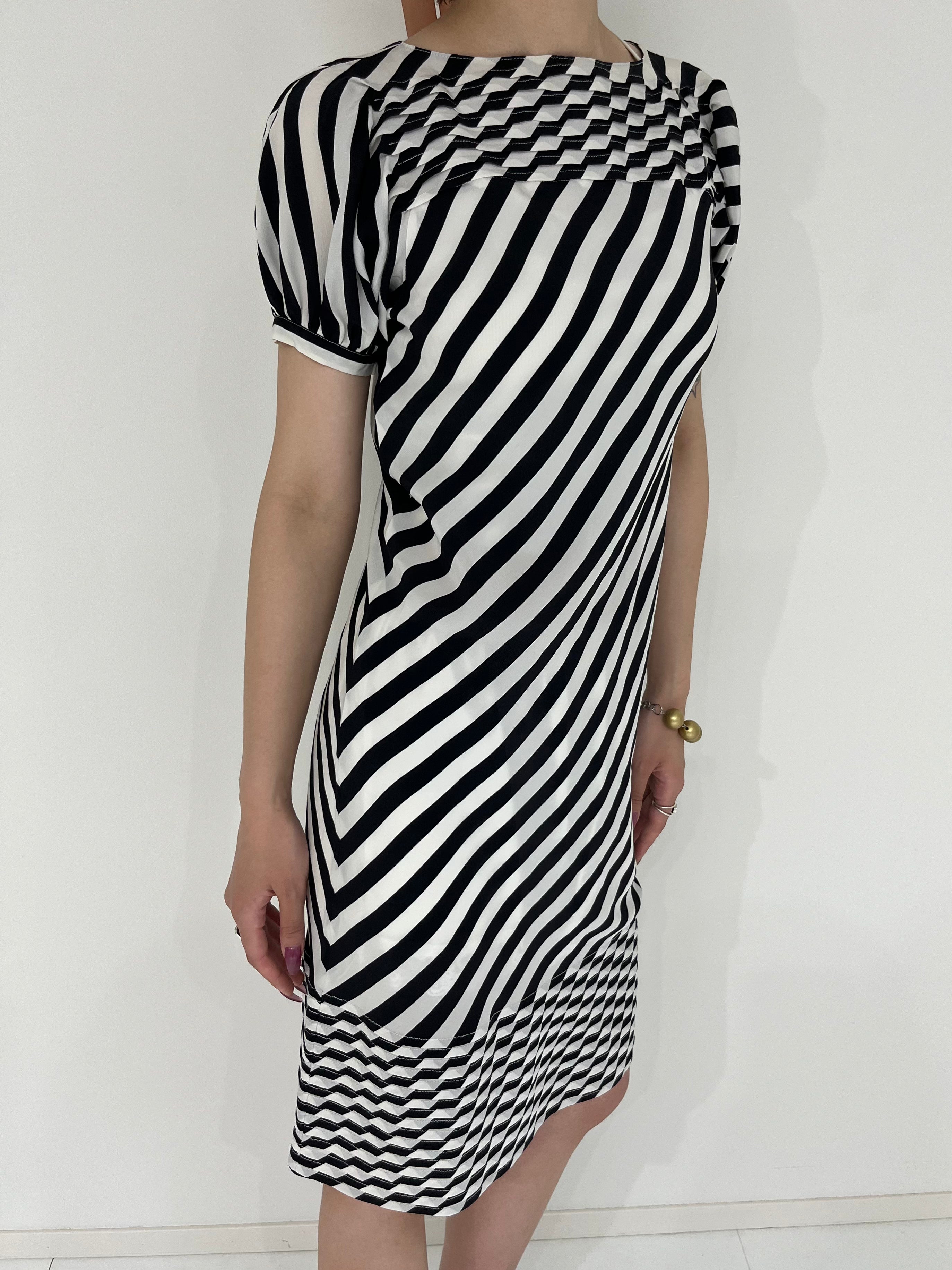 FENDI  S/S stripe dress